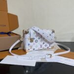Super Vip 1:1 – Louis Vuitton x Murakami Side Trunk MM Bag White 23Cm M14046 - Image 3