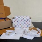 Super Vip 1:1 – Louis Vuitton x Murakami Side Trunk MM Bag White 23Cm M14046 - Image 4