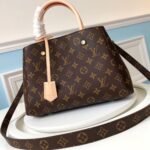 Super Vip 1:1 – Louis Vuitton Montaigne BB Bag Monogram Canvas Brown 29Cm M41055 - Image 3