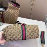 Gucci Giglio Small Tote Bag GG Canvas Dark Brown 25Cm 860845 AAF8L 2547 - Image 4