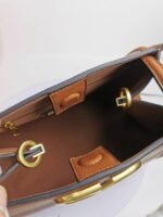 Valentino Garavani Alltime Leather In Brown 26cm - Image 5