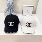 Chanel CC Baseball Cap Black - Image 6