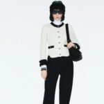 Chanel Large Bowling Bag Velvet Effect Nylon Gold Tone Metal In Black 27Cm AS5054 B21379 94305 - Image 9