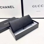 Prada Large Saffiano And Smooth Leather Wallet Black 18Cm 1MV025 2DYG F0002 - Image 4