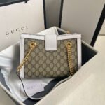 Gucci Padlock Small GG Shoulder Bag White 26Cm ‎‎‎498156 KHNKG 9761 - Image 3
