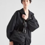 Prada Padded Re Nylon Tote Bag Black 24cm 1BG373 RDJN F0002 V B9O - Image 6