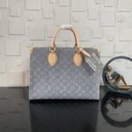 Super Vip 1:1 – Louis Vuitton OnTheGo MM Bag Washed Gray 35Cm M13189 - Image 3