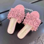 Chanel Mules Strass Pink G46231 B19043 NACLY - Image 3