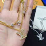 Louis Vuitton Lady LV Bracelet Gold M1582A - Image 3