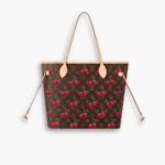 Louis Vuitton X Takashi Murakami Monogram Cerise Neverfull MM Brown 31Cm M13263