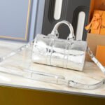 Louis Vuitton Keepall Bandoulière 25 Monogram Miroir Silver 25Cm - Image 3