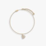 Louis Vuitton My LV Heart Necklace Gold M02389