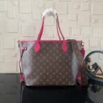 Super Vip 1:1 – Louis Vuitton Neverfull Bandoulière Inside Out MM Bag Pink 31Cm M12707 - Image 4