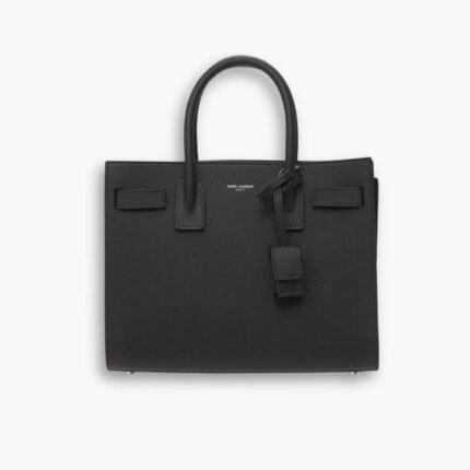 Saint Laurent Sac De Jour In Smooth Baby Black 26cm