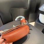 Hermes Kelly Moove Swift Silver Hardware Orange 20Cm - Image 7
