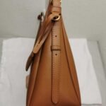 Prada Aimée Large Leather Shoulder Bag Caramel 39cm 1BC228 2CYS F03BH V LVM - Image 4