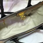 Louis Vuitton On My Side MM Bag Noir Obscur 30Cm M53823 - Image 7
