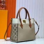 Louis Vuitton On My Side MM Bag Galet 30Cm M53825 - Image 5