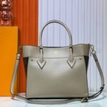 Louis Vuitton On My Side MM Bag Greige 30Cm M58485 - Image 4