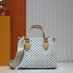 Louis Vuitton Onthego PM Bag Azure Blue And Sand 25Cm M15138 - Image 4