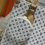 Louis Vuitton Onthego PM Bag Azure Blue And Sand 25Cm M15138 - Image 3