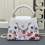 Louis Vuitton x Murakami Capucines East West Mini White 21Cm - Image 3