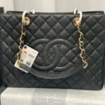 Perfect Match: Chanel Grand Shopping Tote Black 33cm X Chanel Classic Long Flap Wallet Black 19cm - Image 8
