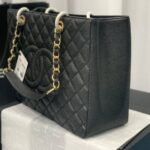 Perfect Match: Chanel Grand Shopping Tote Black 33cm X Chanel Classic Long Flap Wallet Black 19cm - Image 7