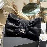 Chanel Clutch Bag Black 25cm AS4098 B13245 94305 - Image 8