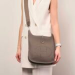 Hermes Evelyne 29 Clemence Etoupe 25cm - Image 6