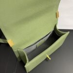 Chanel Medium Boy Bag Olive 25cm - Image 3