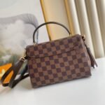Louis Vuitton Croisette Damier Ebene Brown 25cm N53000 - Image 5