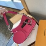 Louis Vuitton Marellini Bag Grenade Pink 20cm M25249 - Image 3