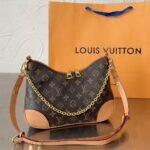 Louis Vuitton Boulogne Handbag Monogram Brown 25cm M45832 - Image 2