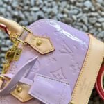 Louis Vuitton Nano Alma Glossy Lilac 18cm M82974 - Image 4