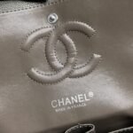 Chanel Classic Double Flap Bag Moss Green 25cm - Image 5