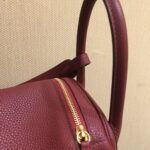 Hermès Lindy 26 Taurillon Clemence Rouge H 26cm - Image 3