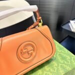 Gucci Blondie Medium Top Handle Bag Brown 26cm 815714 AAEC2 2718 - Image 3