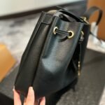 Saint Laurent Paris VII Small Hobo Black 31cm 796626AADUU1000 - Image 6