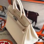 Hermes Birkin 25 Bag Epsom Sellier Nata 25cm - Image 4