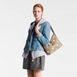 Louis Vuitton CarryAll PM Bag Tourterelle Grey 29cm M47180 - Image 10