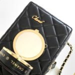 Chanel Camera Bag Leather Black 18cm AS4817 B16255 94305 - Image 7