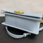 Chanel Medium Boy Bag Light Blue 25cm - Image 6
