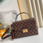 Louis Vuitton Croisette Damier Ebene Brown 25cm N53000 - Image 2