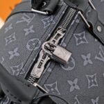 Louis Vuitton Keepall Bandouliere 50 Monogram Black And Silver 50cm M43412 - Image 6