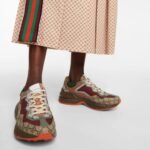 Gucci Women’s Gg Rhyton Sneaker Brown ‎619891 99WG0 6060 - Image 6