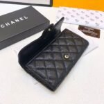 Perfect Match: Chanel Grand Shopping Tote Black 33cm X Chanel Classic Long Flap Wallet Black 19cm - Image 5
