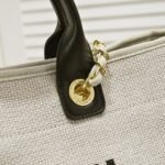Chanel Deauville Large Tote Shopping Bag 37cm - Image 7