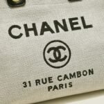 Chanel Deauville Large Tote Shopping Bag 37cm - Image 8