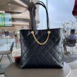 Chanel CC Shopping Bag Black 37cm - Image 2